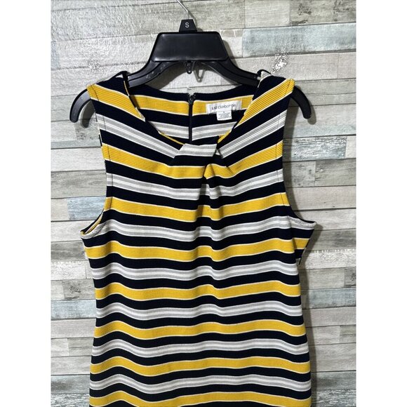 Women’s Liz Claiborne Sleeveless Dress Multicolored Size 6 - Picture 5 of 14